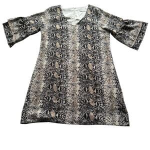 Womens Dress Size 10 Animal Print Retro Go Go Mini Office Siren Cocktail Party